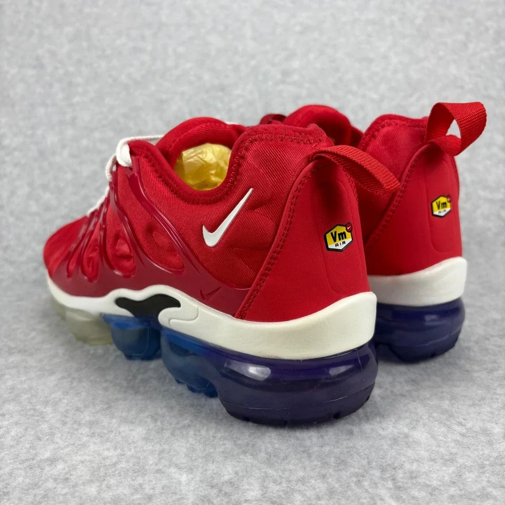 Nike Air VaporMax Plus Men 8.5 Red Blue White USA Firecracker Running 924453-601